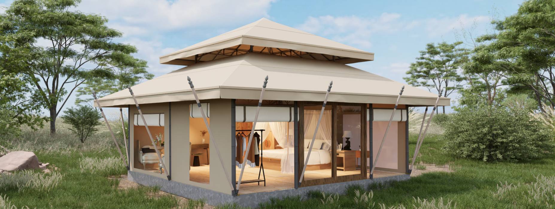 石渠县户外野奢帐篷